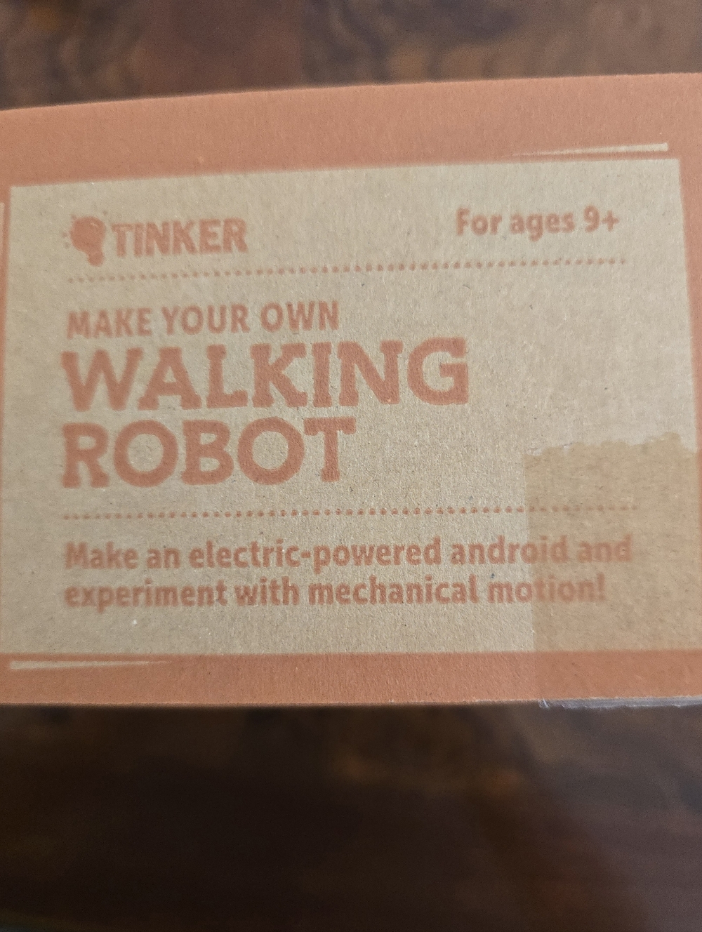 NEW: KiwiCo - TINKER Crate - Walking Robot - Free Shipping